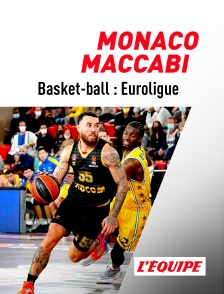 L'Equipe - Basket-ball - Euroligue masculine : Monaco / Maccabi Tel-Aviv