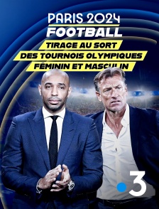 France 3 - Tirage au sort des Tournois Olympiques féminin et masculin de football