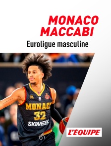 L'Equipe - Basket-ball - Euroligue masculine : Monaco / Maccabi Tel Aviv