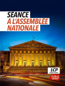 LCP Public Sénat - Séance à l'Assemblée nationale