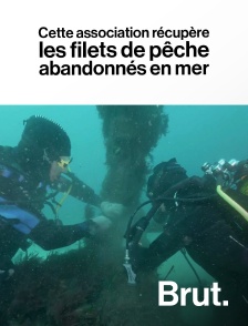 Brut - Cette association récupère les filets de pêche abandonnés en mer en replay