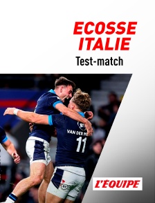 L'Equipe - Rugby  - Test-match :  Ecosse / Italie