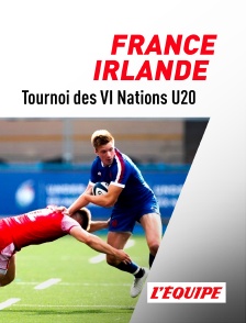 L'Equipe - Rugby : Tournoi des VI Nations U20 - France / Irlande