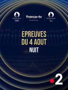 Paris 2024 - Epreuves du 4 août : Session de nuit