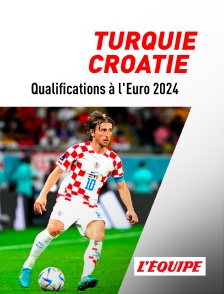 L'Equipe - Football - Qualifications à l'Euro 2024 : Turquie / Croatie en replay