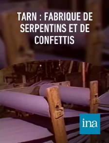 INA - Tarn : fabrique de serpentins et de confettis