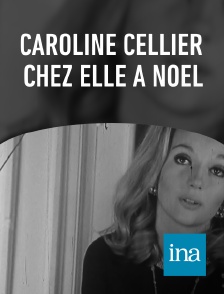 INA - Caroline Cellier chez elle à Noël