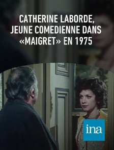 INA - Catherine Laborde, jeune comédienne dans «Maigret» en 1975