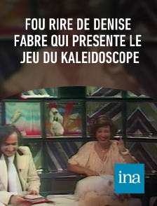 Fou rire de Denise Fabre qui présente le jeu du kaléidoscope