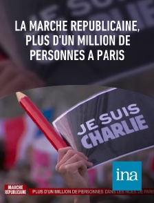 INA - La marche républicaine, plus d'un million de personnes à Paris