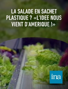 INA - La salade en sachet plastique ? «L'idée nous vient d'Amérique !»