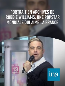 INA - Portrait en archives de Robbie Williams, une popstar mondiale qui aime la France