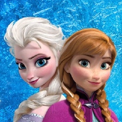 Elsa et Anna - Personnage d'animation