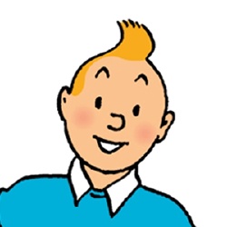 Tintin - Personnage d'animation