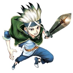 Senku Ishigami - Personnage d'animation