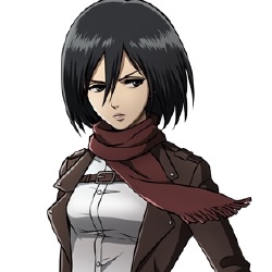 Mikasa Ackerman - Personnage d'animation