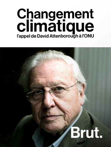 Brut - Changement climatique : l'appel de David Attenborough à l'ONU