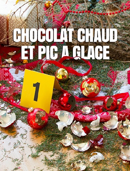 Chocolat chaud et pic à glace