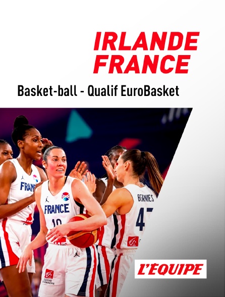 L'Equipe - Basket-ball - Qualifications à l'EuroBasket féminin : Irlande / France - 12/11/2023 à 21h00