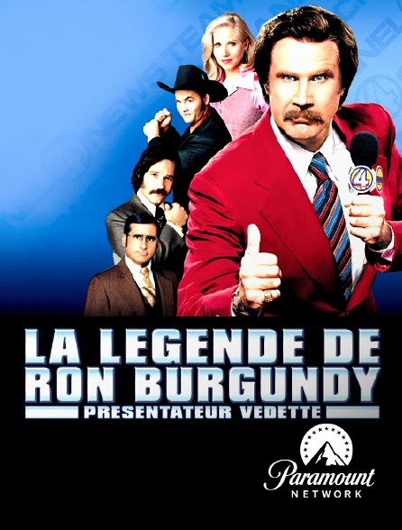 Paramount Network - La légende de Ron Burgundy, présentateur-vedette