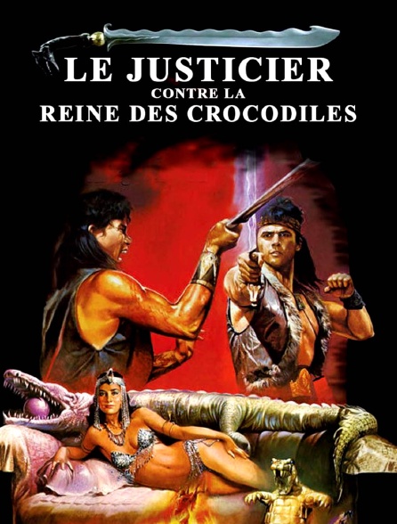 Le justicier contre la reine des crocodiles