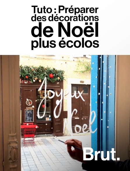 Brut - Tuto : Préparer des décorations de Noël plus écolos