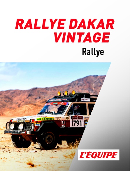 L'Equipe - Rallye - Rallye Dakar Vintage