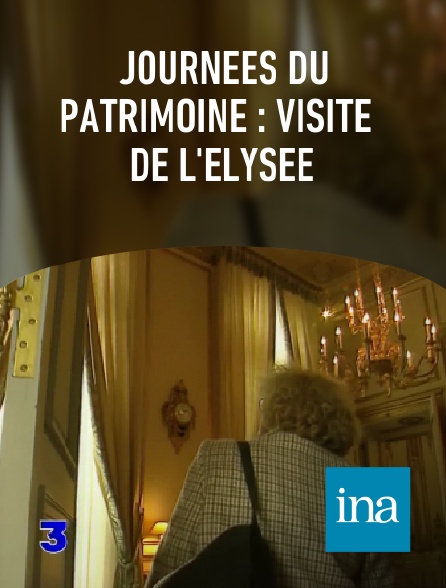 INA - Journées du patrimoine : visite de l'Elysée