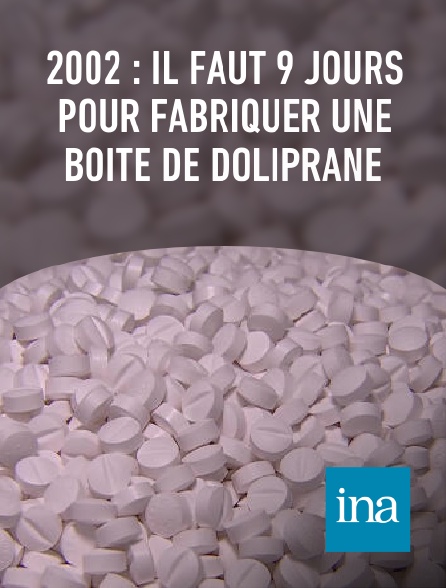 INA - 2002 : il faut 9 jours pour fabriquer une boite de Doliprane