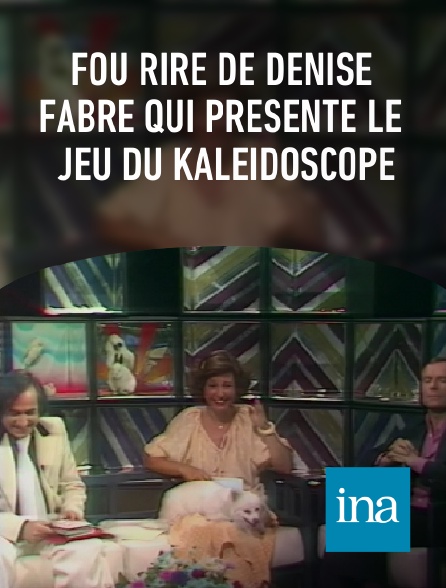 INA - Fou rire de Denise Fabre qui présente le jeu du kaléidoscope