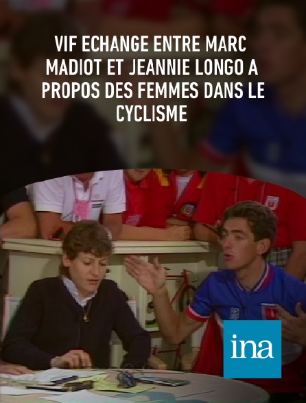 INA - Vif échange entre Marc Madiot et Jeannie Longo à propos des femmes dans le cyclisme